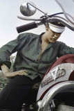 Elvis Presley-Motorcycle Kunstdrucke