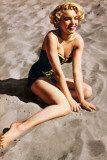 Marilyn Monroe-Beach Foto
