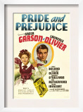 Pride and Prejudice, Greer Garson, Laurence Olivier, 1940 Prints