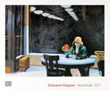 Automat Samlingstryck av Edward Hopper