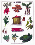 La Soupe Collectable Print par DEYROLLE 