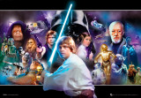 Star Wars - Cast Kunstdrucke