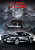 Ford Shelby - Mustang GT500 Portrait Pósters