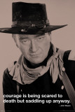 John Wayne-Courage Print