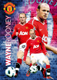 Manchester United - Rooney 2010/11 Poster