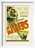 The Killers, Burt Lancaster, Ava Gardner, 1946 Poster