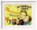 Maytime, Herman Bing, John Barrymore, Nelson Eddy, Jeanette Macdonald, 1937 Prints