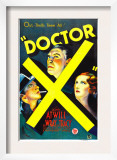 Doctor X, Lee Tracy, Lionel Atwill, Fay Wray, 1932 Prints