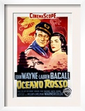 Blood Alley, John Wayne, Lauren Bacall, 1955 Posters