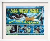 Boy on a Dolphin, Sophia Loren, Alan Ladd, Piero Giagnoni, Clifton Webb, 1957 Art