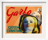 Queen Christina, Greta Garbo, 1933 Poster