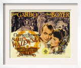 Conquest (Aka Marie Walewska), Top Center from Left: Charles Boyer, Greta Garbo, 1937 Print