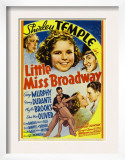 Little Miss Broadway, Edna May Oliver, Shirley Temple, Jimmy Durante, 1938 Posters
