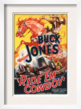 Ride 'Em Cowboy, Buck Jones, 1936 Print