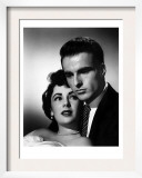 A Place in the Sun, Elizabeth Taylor, Montgomery Clift, 1951 Print