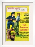 The Farmer's Daughter, Joseph Cotton, Loretta Young, Charles Bickford, Ethel Barrymore, 1947 Posters
