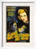 The Man Who Reclaimed His Head, Lionel Atwill, Claude Rains, Joan Bennett, 1934 Prints