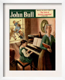 John Bull, Piano Pianos Grand Playing Lessons Games Teachers Magazine, UK, 1951 Print