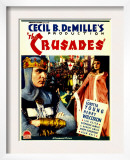 The Crusades, Henry Wilcoxon, Loretta Young on Midget Window Card, 1935 Posters