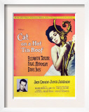 Cat on a Hot Tin Roof, Elizabeth Taylor, Paul Newman, 1958 Prints