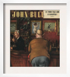 John Bull, Drinking Magazine, UK, 1948 Poster