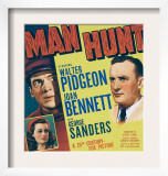 Man Hunt, Walter Pidgeon, Joan Bennett, 1941 Prints