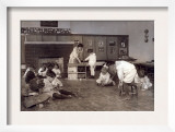 Kindergarten Children in Horace Mann School Working on Doll Houses, Tulsa, Oklahoma, 1917 Posters by Lewis Wickes Hine