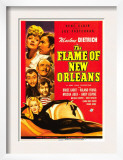 The Flame of New Orleans, Marlene Dietrich, Bruce Cabot, Roland Young, 1941 Print