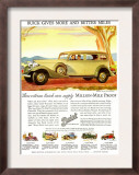 Buick Division of General Motors, Magazine Advertisement, USA, 1930 Prints