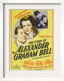 The Story of Alexander Graham Bell, Don Ameche, Loretta Young, 1939 Posters