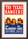 The Texas Rangers, Fred Macmurray, Jean Parker, Jack Oakie, 1936 Prints