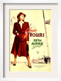 Fifth Avenue Girl (Aka 5th Ave Girl), Ginger Rogers, 1939 Posters