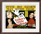 Father's Little Dividend, Joan Bennett, Spencer Tracy, Elizabeth Taylor, Don Taylor, 1951 Prints