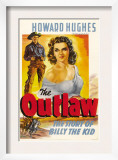 The Outlaw, Jack Buetel, Jane Russell, 1943 Poster