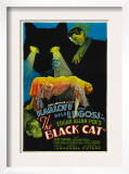 The Black Cat, Boris Karloff, Harry Cording, Jacqueline Wells, Bela Lugosi, 1934 Prints