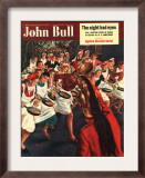 John Bull, Pancakes Day Races Magazine, UK, 1951 Prints