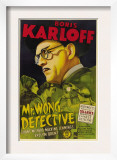Mr. Wong, Detective, Evelyn Brent, Boris Karloff, 1938 Posters
