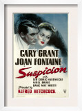 Suspicion, Cary Grant, Joan Fontaine, 1941 Posters