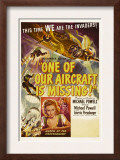 One of Our Aircraft Is Missing, 1942 Poster