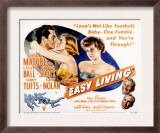 Easy Living, Victor Mature, Lizabeth Scott, Lucille Ball, Sonny Tufts, Lloyd Noaln, 1949 Poster