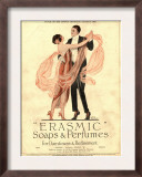 Erasmic Soap Perfume, Evening-Dress Dancing, UK, 1920 Prints