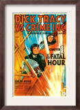 Dick Tracy Vs. Crime Inc., Front: Ralph Byrd in 'Chapter 1: the Fatal Hour', 1941 Poster