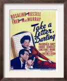 Take a Letter, Darling, Fred Macmurray, Rosalind Russell on Window Card, 1942 Posters