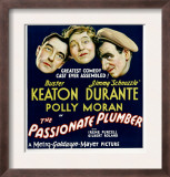 Passionate Plumber, Buster Keaton, Polly Moran, Jimmy Durante, 1932 Art