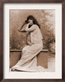 Sarah Bernhardt, French Actress in Greek Costume, 1896 Posters