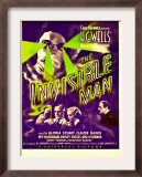 "The Invisible Man", Claude Rains, Henry Travers, Gloria Stuart, William Harrigan on Window Card Prints