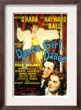 Dance, Girl, Dance, Lucille Ball, Louis Hayward, Maureen O'Hara, 1940 Prints