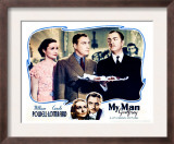 My Man Godfrey, William Powell, Alice Brady, Carole Lombard, 1936 Prints