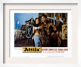 Attila, Sophia Loren, Anthony Quinn, 1954 Poster