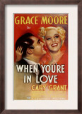 When You'Re in Love, Cary Grant, Grace Moore, 1937 Prints